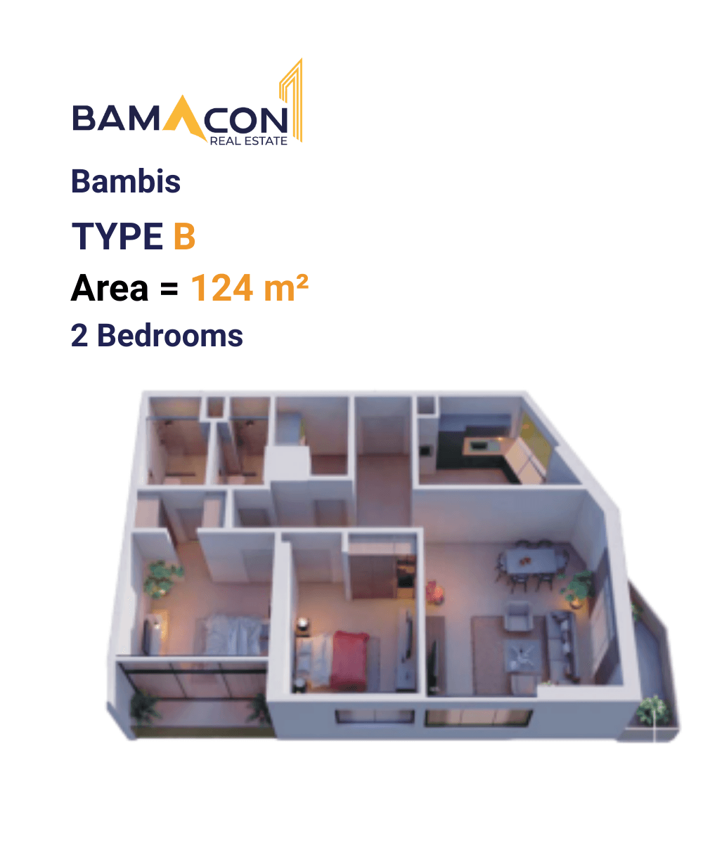 Type_B_2_Bedroom_Bamacon_Bambis