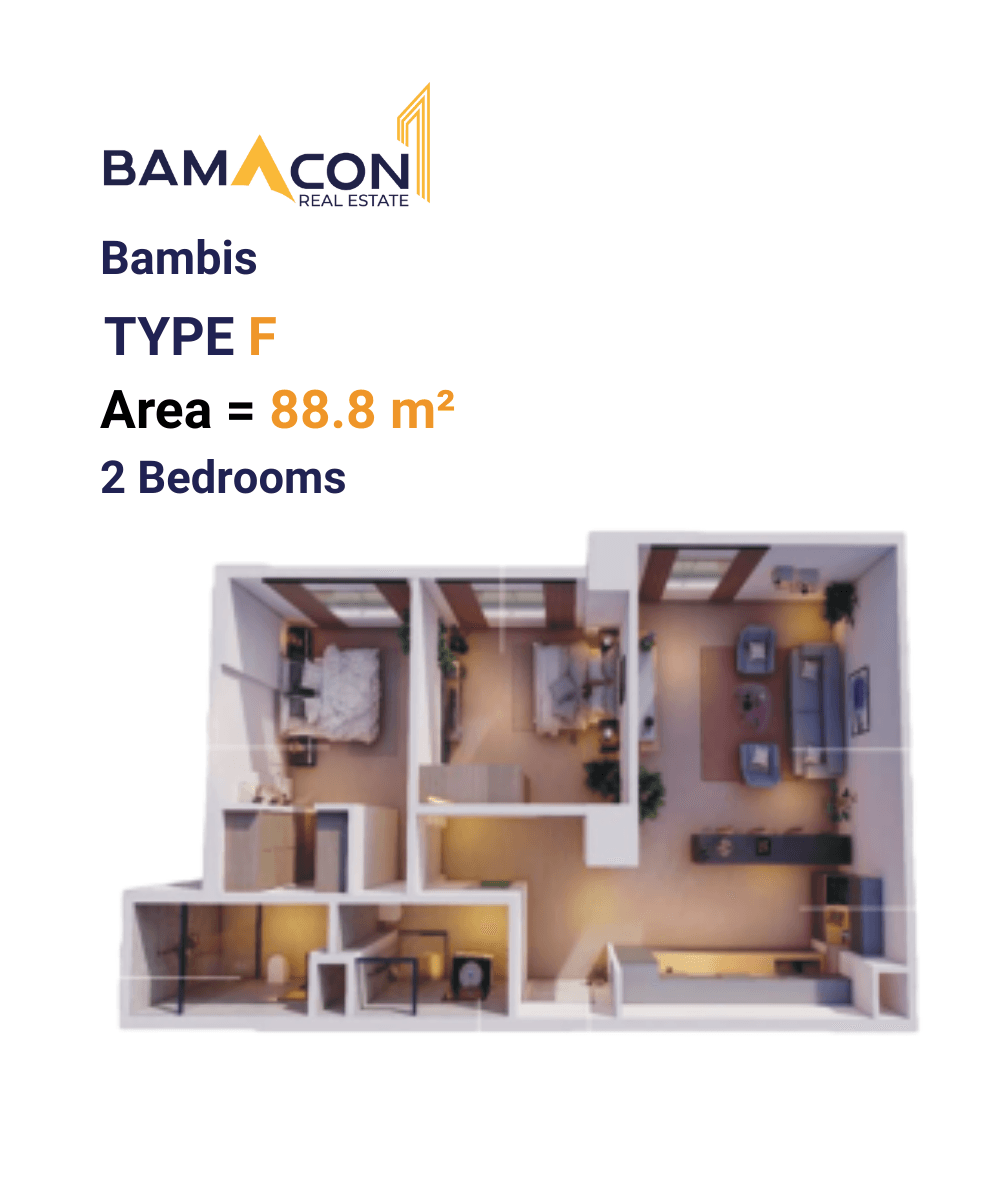 Type_F_Two_Bedroom_Bamacon_Bambis